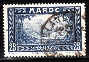 French Morocco 131 - used