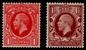 GB GV SG440-441, M MINT. LARGE FORMAT SET