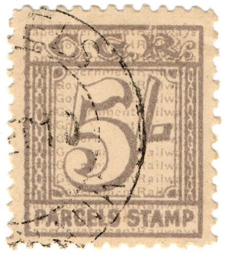 (I.B) Cape of Good Hope : Cape Government Railway 5/- 