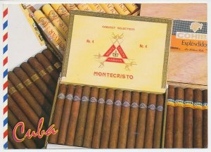 Postal stationery Cuba Cigar - Cohiba - Bolivar - Montecristo
