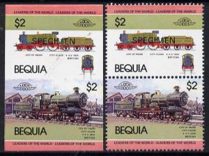 St Vincent - Bequia 1984 Locomotives #1 (Leaders of the W...