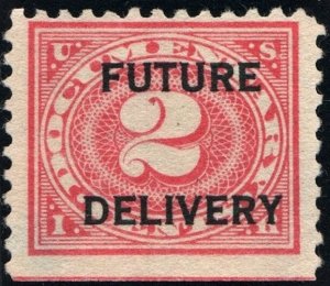 RC1 2¢ Future Delivery Stamp (1918) Used