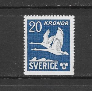 BIRDS - SWEDEN #C8 MNH