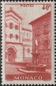 Monaco, #163  Mint Hinged, From 1939-46,   CV-$0.70