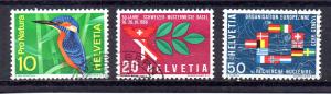 Switzerland 473-475 used (B)