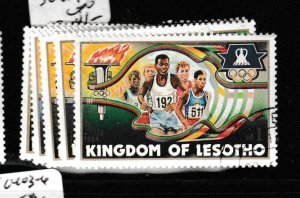 Lesotho Olympics SC 439-43 VFU (8gdf)