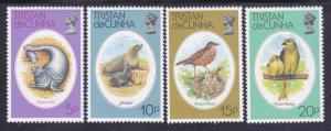 Tristain Da Cunha 251-54 MNH 1979 Fur Seals Complete Set Very Fine