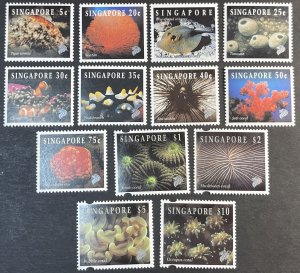 SINGAPORE # 674-684A-MINT NEVER/HINGED---COMPLETE SET---1994