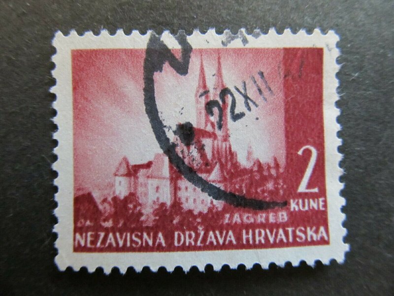 A4P24F166 Croatia 1941-43 2k used