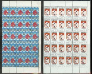 MEXICO (189) Partial Sheets 4350+ Stamps All Mint Never Hinged Huge selection!