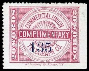U.S. TELEGRAPH 8T3  Mint (ID # 70574)