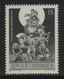 Austria MNH sc# 737 Workers