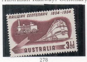 Australia 1954 Early Issue Fine Mint Hinged 3.5d. NW-253232