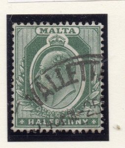 Malta 1904-06 Early Issue Fine Used 1/2d. 241995