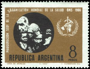 Argentina #795  MNH - WHO Headquarters (1966)