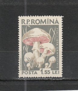 Romania  Scott#  1232  MNH  (1958 Psalliota Campestris)