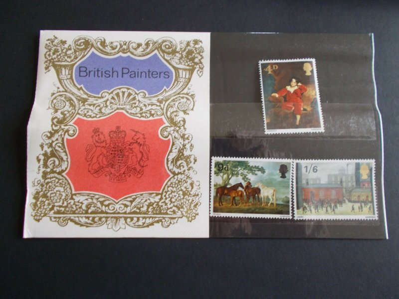 GB QEII 1967 Paintings Presentation Pack in Original Cellophane Superb M/N/H