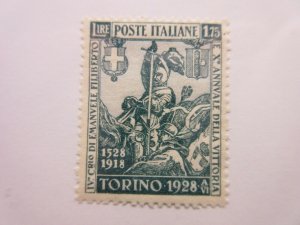 ITALY Scott 207 MINT LIGHTLY HINGED LotIE Cat $32.50 