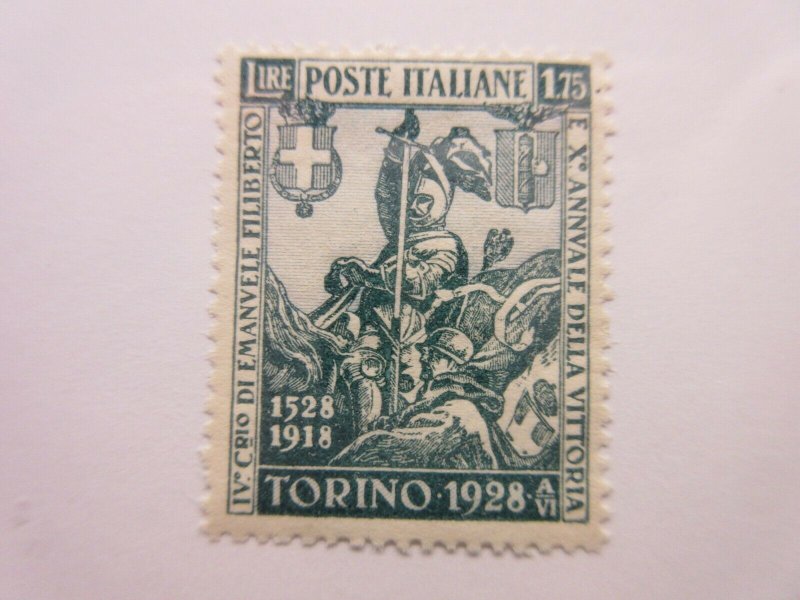 ITALY Scott 207 MINT LIGHTLY HINGED LotIE Cat $32.50 