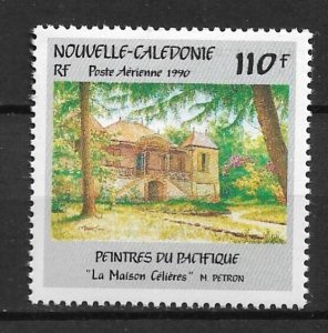 1990 New Caledonia 640 La Maison Celieres by M. Petron MNH