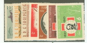 Albania #639/651  Multiple