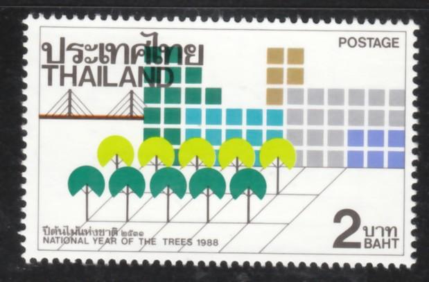 Thailand 1988 Sc 1265 Arbor Year MNH