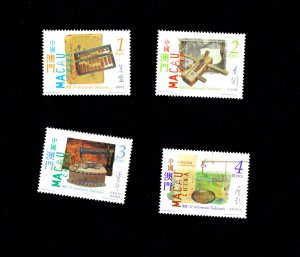 Macao Macau China 2001 Traditional Tools Miniature sheet MNH