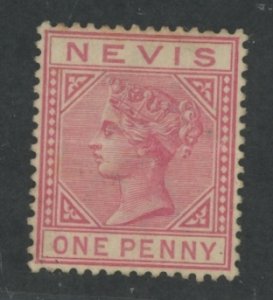 Nevis #23a Unused Single