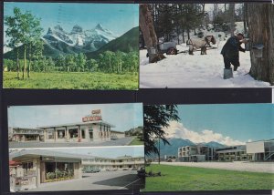 Canada 4 Photo Postal cards 3 Used 1 Unused 15392