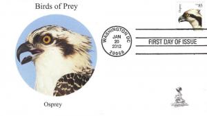 Birds of Prey First Day Cover, w/ 4-bar cancel,  #4 of 6