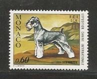 Monaco MNH sc# 910 Dog 2014CV $5.00