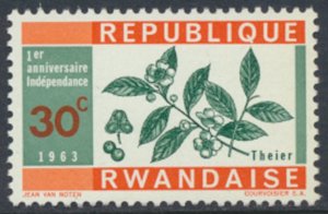 Rwanda SC# 29  MNH Tea see details/scans 