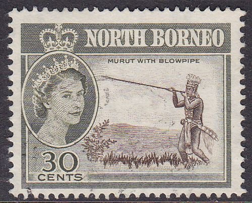 Malaya (North Borneo) 1961 SG399 Used