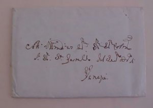 ITALY  VENETIAN REPUBLIC TREVISO 1793 TO VENEZIA   WITH LETTER