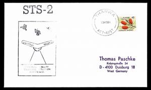 1981 COLUMBIA STS-2 ORRORAL VALLEY TRACKING STATION - AUSTRALIA  (ESP#2502)