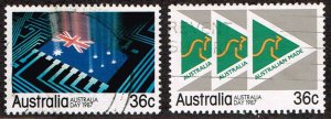 Australia # 1009 - 1010 U