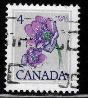 Canada Scott 709 Used flower stamp