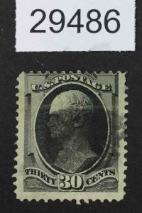 US STAMPS #154 USED $300 LOT #29486