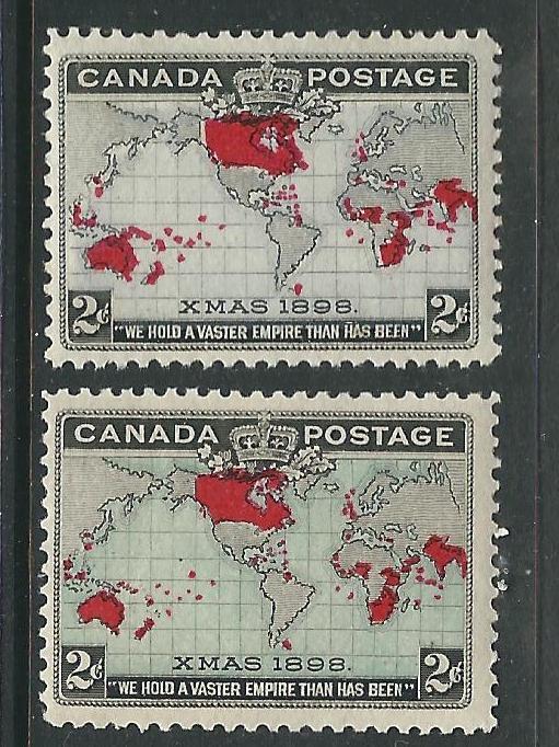 Canada 85-86 SG 166-67 MNH F/VF 1898 SCV $200.00