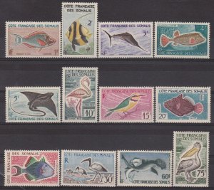 IVORY COAST Fishes & Birds MH* Stamps A34P4F41930-