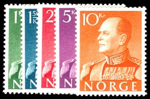 NORWAY 370-74  Mint (ID # 78057)