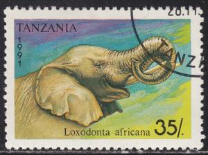 Tanzania 796 African Elephant 1991