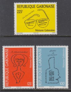 Gabon 898-900 MNH VF