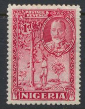 Nigeria  SG 35  SC# 39 MH 1936 issue Cocoa please see scan