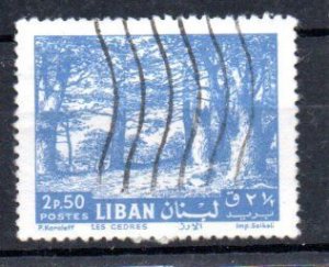 LEBANON - 1961 - CEDDAR TREES - Used - 2p50 -