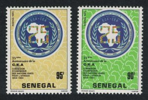 Senegal Economic Commission for Africa 2v 1984 MNH SG#780-781