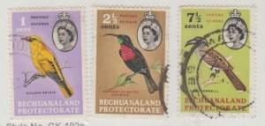 Bechuanaland Protectorate Scott #180-182-185 Stamp - Used Set