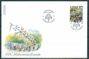 Aland Finland FDC 1998 europa national festivals superb used 