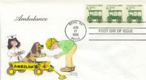1985 Ambulance (Scott 2128) Karen Sabinsky HDHC FDC
