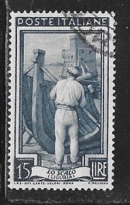 Italy 556: 15l Shipbuilding, used, VF